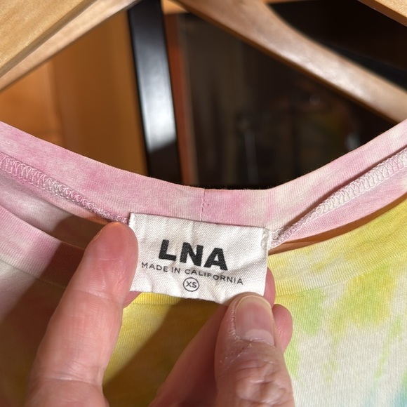 LNA Clothing Tie Dye Tee Size XS - Picture 2 of 4